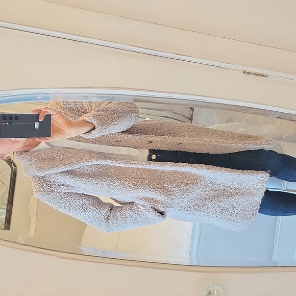 J. Crew Women's Cozy Sherpa Coat xxs - Picture 4 of 7